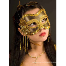 Erwachsene Karneval Party Maske in Schwarz / Gold Großhandel Sex Maske